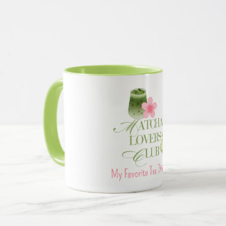 Taza Macarons de Té Verde y Sakura del Club de Amantes