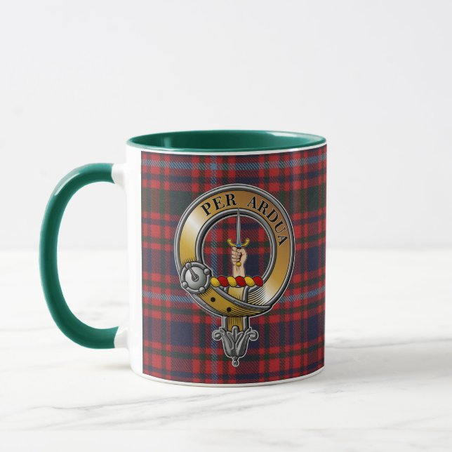 Taza MacIntyre Tartan & Badge (Izquierda)