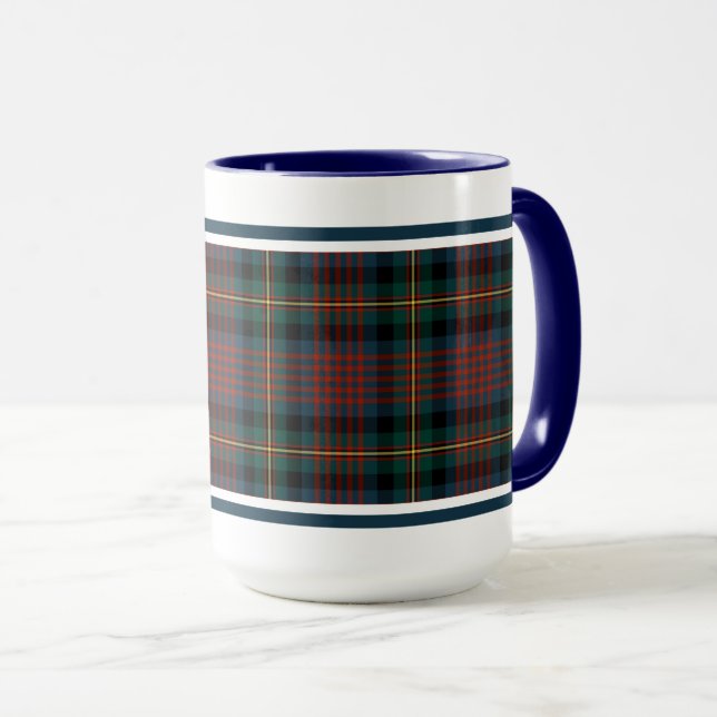 Taza MacLennan Clan Tartan (Anverso derecho)