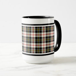 Taza MacPherson Clan Vestido Formal Tartán
