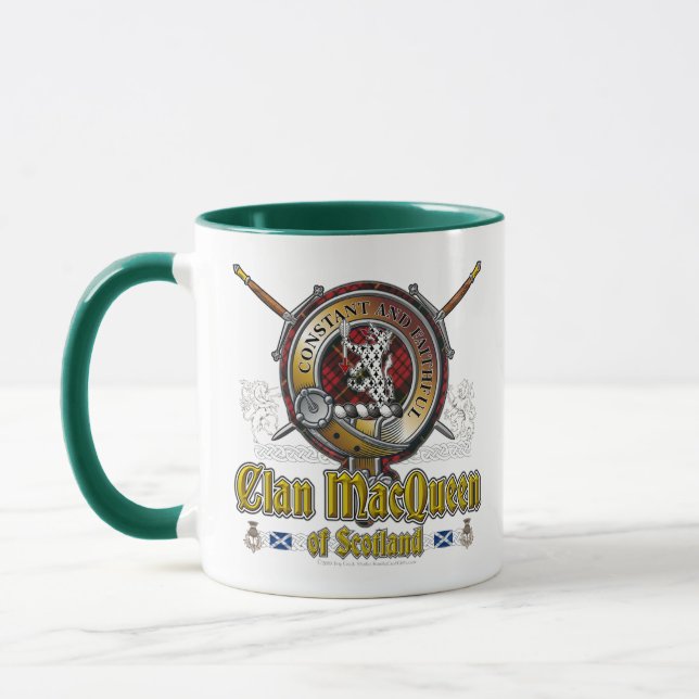 Taza MacQueen Clan Badge (Izquierda)