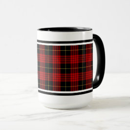 Taza MacQueen Clan Tartán