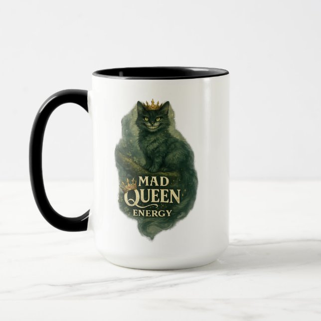 Taza Mad Queen Energy Cheshire Cat Tee (Izquierda)