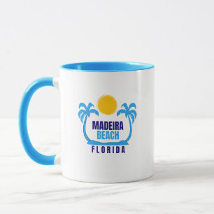 Taza Madeira Beach Florida Café Mug