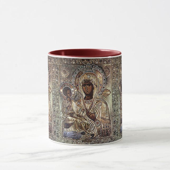 Taza Madonna negra Mug 2 (Centro)