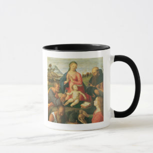 Taza Madonna y niño con los SS. Peter, Jerome y Maria