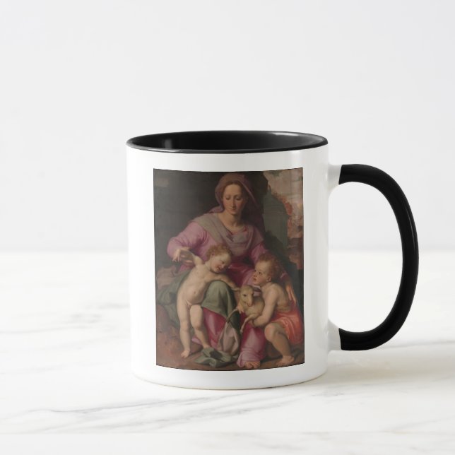 Taza Madonna y niño con San Juan Bautista (Derecha)