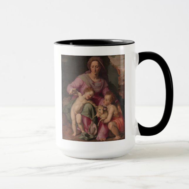 Taza Madonna y niño con San Juan Bautista (Derecha)