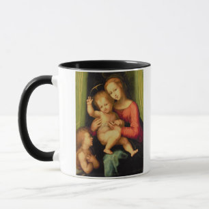 Taza Madonna y niño con St. John