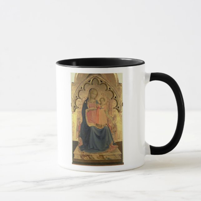 Taza Madonna y niño, el panel central de un tríptico (Derecha)