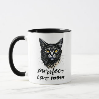 Taza Madre de gato personalizada