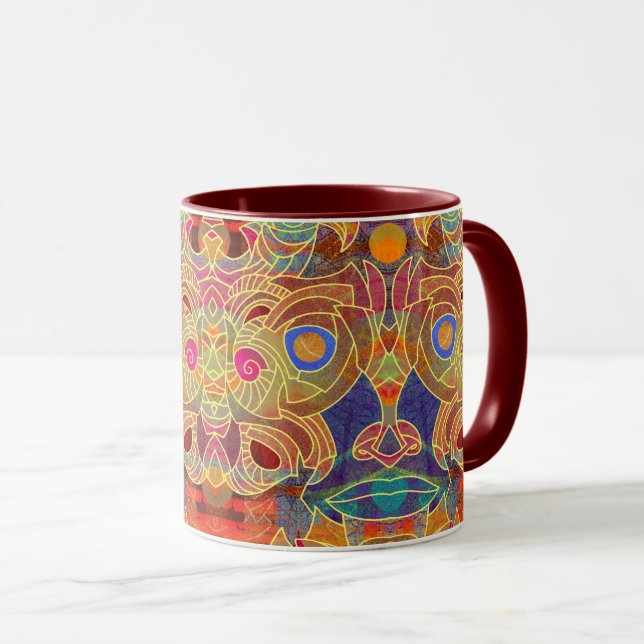 Taza Madre de la máscara del alba (Anverso derecho)