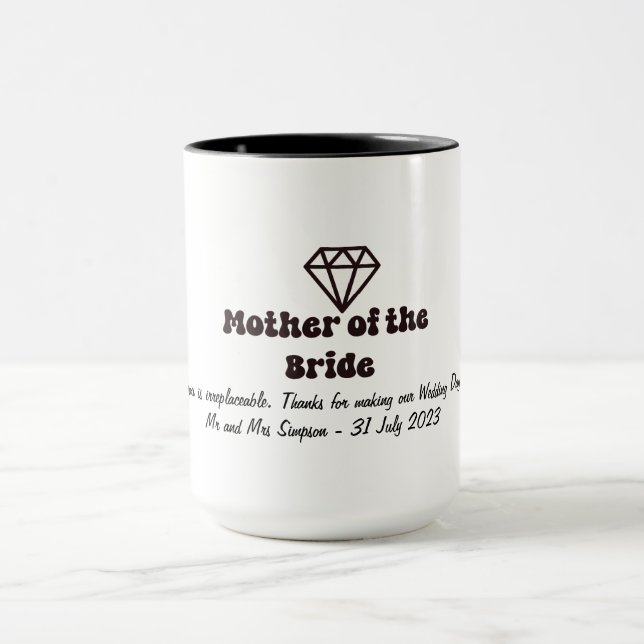 Taza Madre de la novia (Centro)