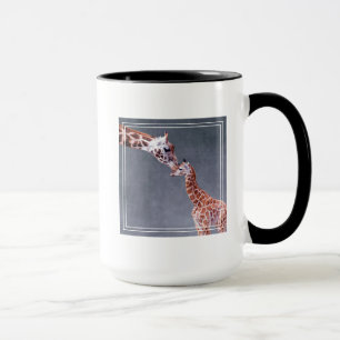 Taza Madre de las imágenes el de Getty y jirafa del