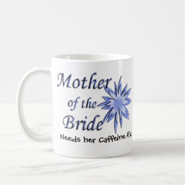 Taza Madre del azul de la novia