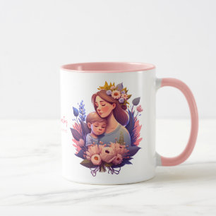 Taza Madre e hijo Feliz Día de la Madre