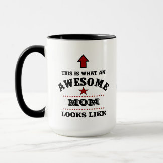 Taza Madre Increíble Gracias Madre De Hijo O Hija
