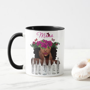 Taza Madre negra mujer africana