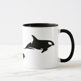 Taza Madre Orca y dos terneros