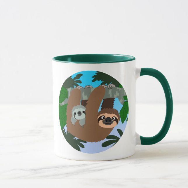 Taza Madre Personalizado Y Bebé (Derecha)