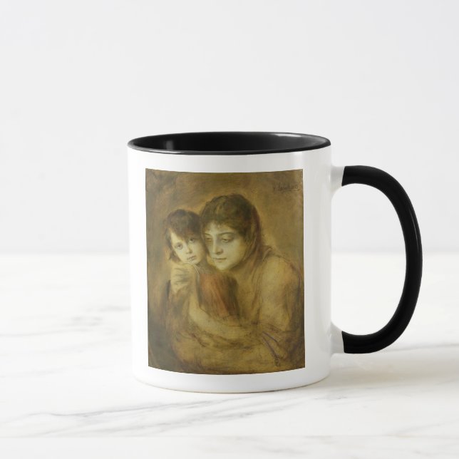 Taza Madre y niño, 1893 (Derecha)