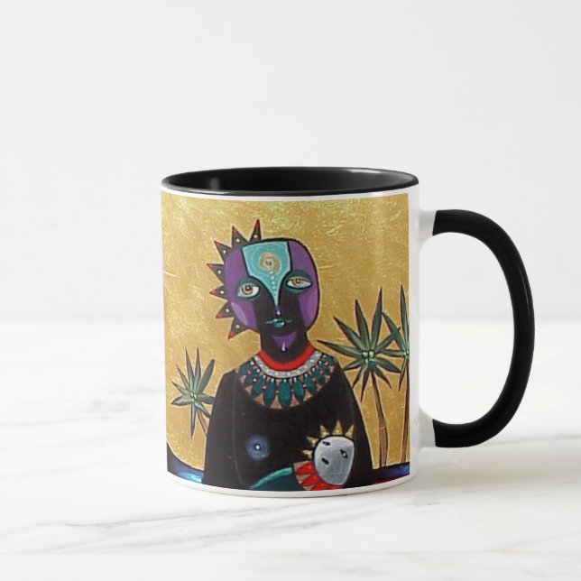 Taza Madre y Sun por Gregory Gallo (Derecha)