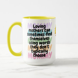 Taza Madres de Citas Inspiradoras | Interior y Asa de C