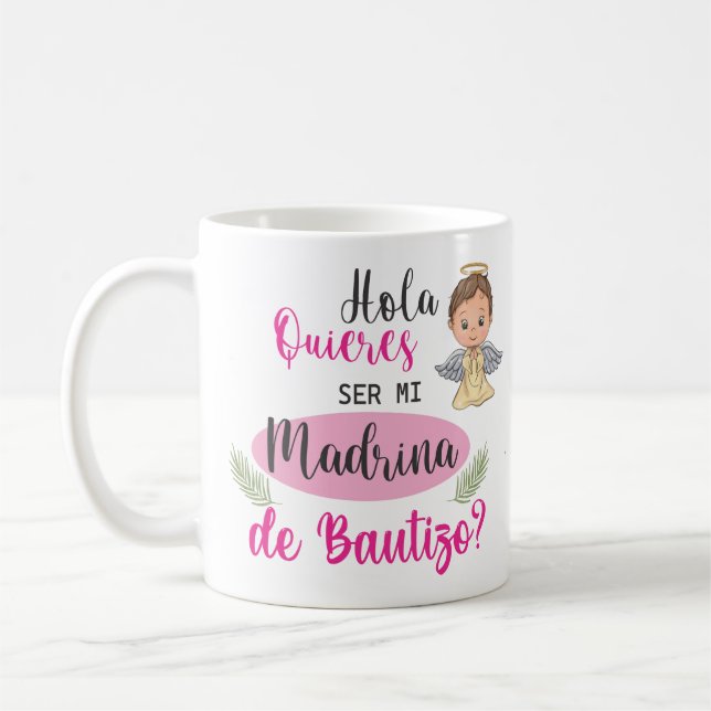 TAZA MADRINA DE BAUTIZO (Izquierda)
