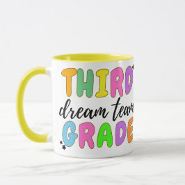 Taza Maestra De Tercer Grado, De Vuelta A La Escuela, E