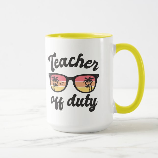 Taza Maestra fuera de servicio Maestra Mug (Derecha)