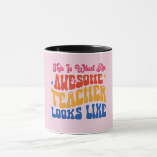 Taza Maestra Impresionante Rosa