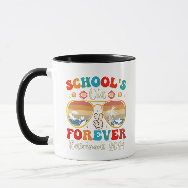 Taza Maestra Jubilada Por Siempre El Día 2024 (Izquierda)