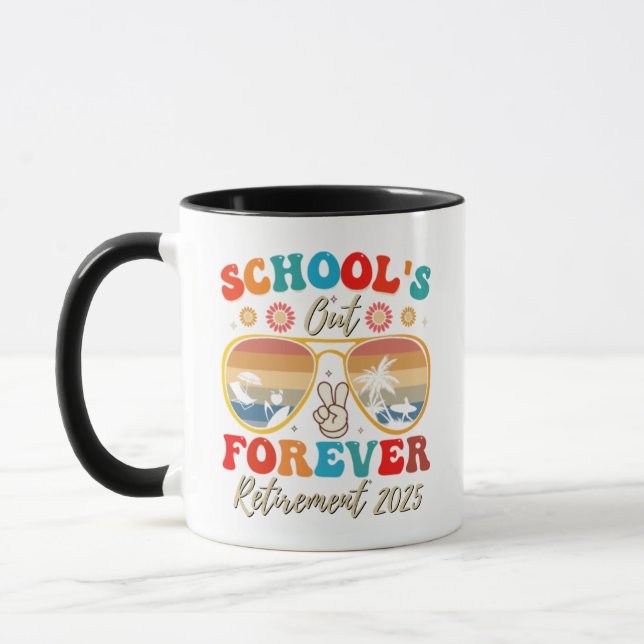 Taza Maestra Jubilada Por Siempre El Día 2025 (Izquierda)