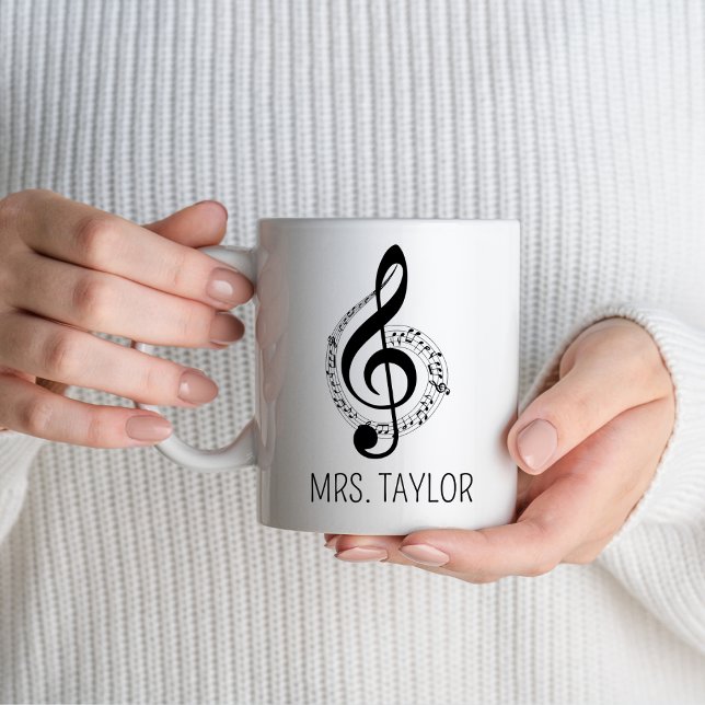 Taza Maestra musical de regalo de música regalo de maes (Subido por el creador)