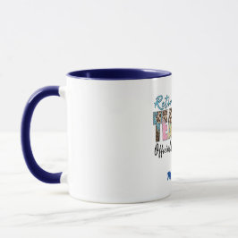 Taza Maestra Retirada Despedida Oficialmente. Editable