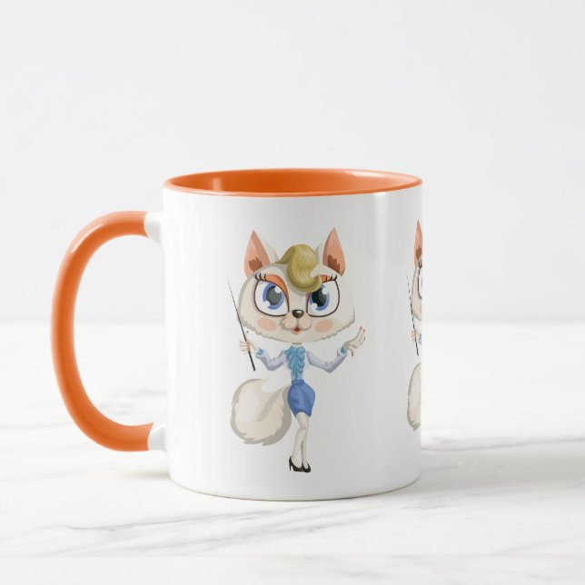 Taza Maestra Superhéroes Bonito Combo Mug (Izquierda)
