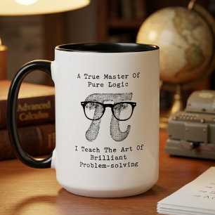 Taza Maestro de enseñanza de lógica para resolución bri