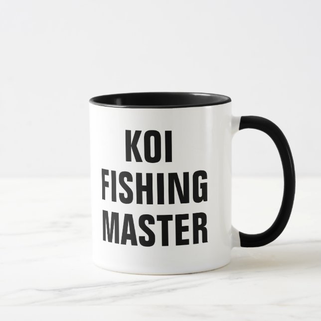 Taza Maestro de la pesca de koi (Derecha)