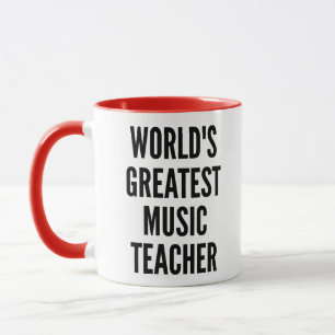 Taza Maestro de música más grande del mundo