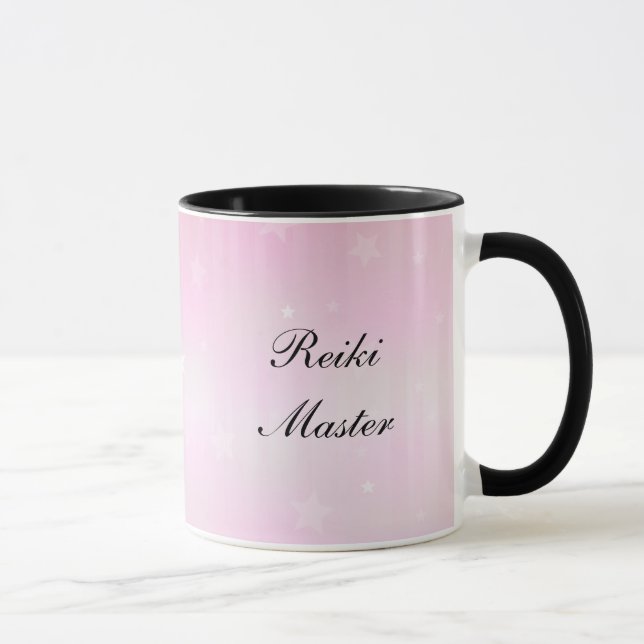 Taza Maestro de Reiki rosa (Derecha)