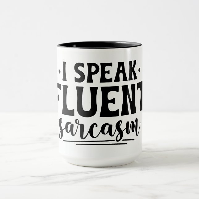 Taza Maestro del Sarcasmo (Centro)