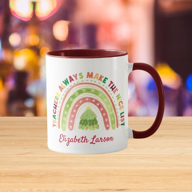 Taza Maestros del Rainbow navidades aprecian el marrón (Subido por el creador)