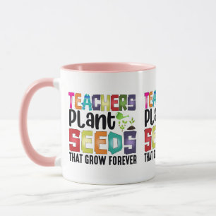 Taza Maestros plantan semillas que crecen para siempre