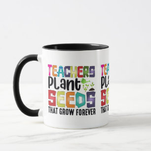 Taza Maestros plantan semillas que crecen para siempre