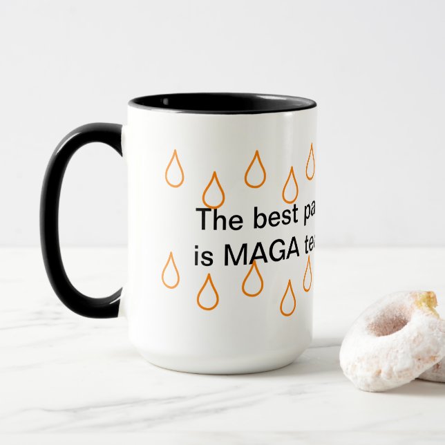 Taza MaGA Lágrimas 15oz Mug Combo (Con donut)
