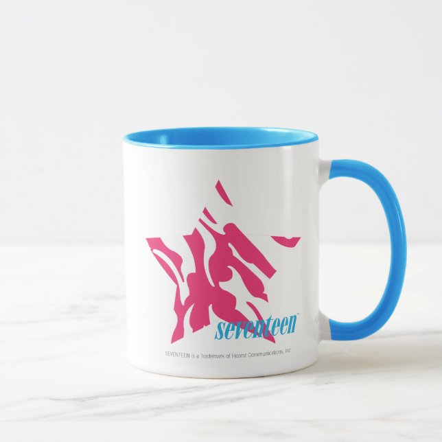 Taza Magenta 4 de la cebra (Derecha)