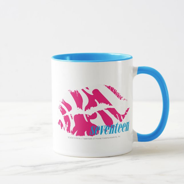 Taza Magenta de la cebra (Derecha)