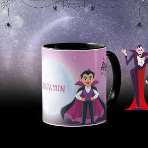 Taza Magia Murciélago a Transformación de Vampiro Hallo