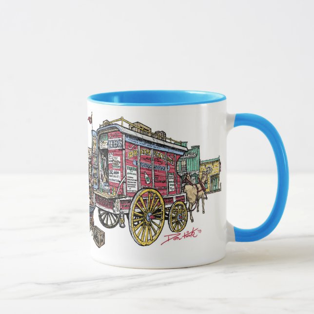 Taza Magic Elixer del Dr. Finfeather (Derecha)