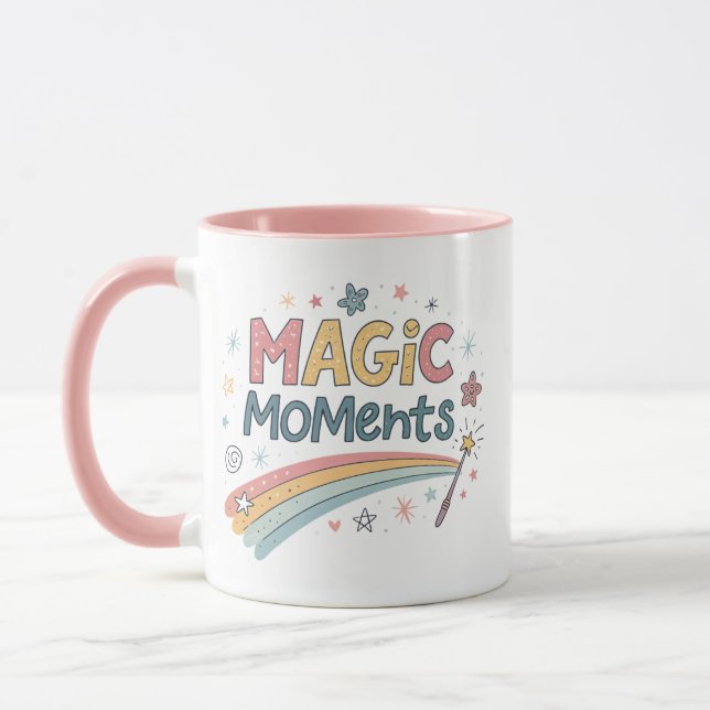 Taza Magic Moment Mug “For Me” Inspirational Coffee Cup (Izquierda)